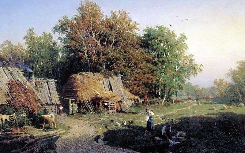 Wieś   Fiodor Wasiljew