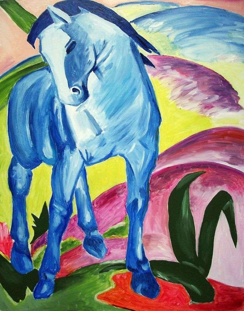 Blue Horse   Franz Marc