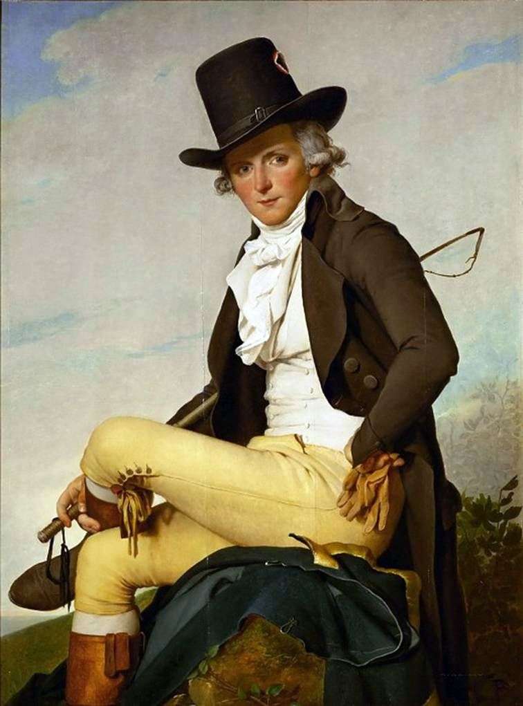 Portret Pierre Serisio   Jacques Louis David
