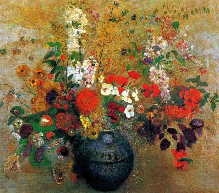 Bukiet kwiatów   Odilon Redon