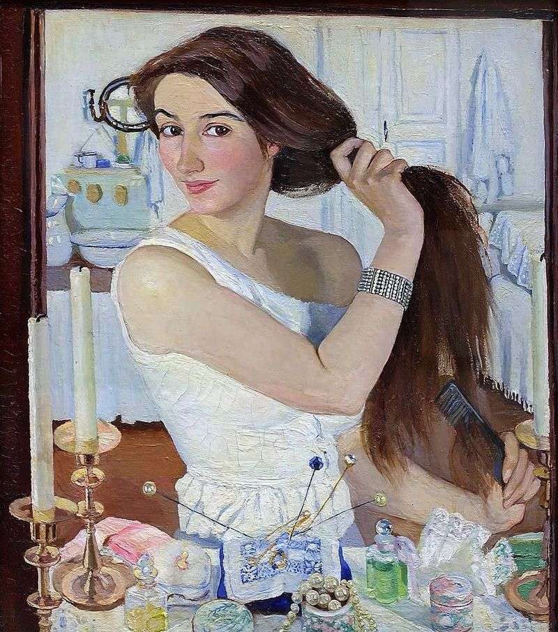 Autoportret (za toaletą)   Zinaida Serebryakova