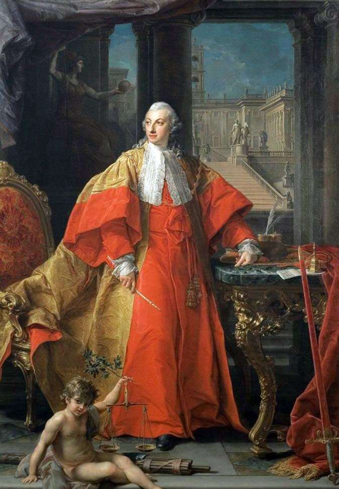 Portret senatora Abbondio Rezzonico   Pompeo Batoni