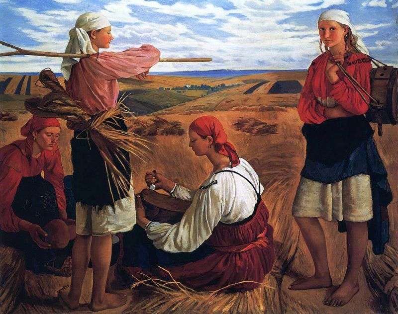 Żniwa   Zinaida Serebryakova