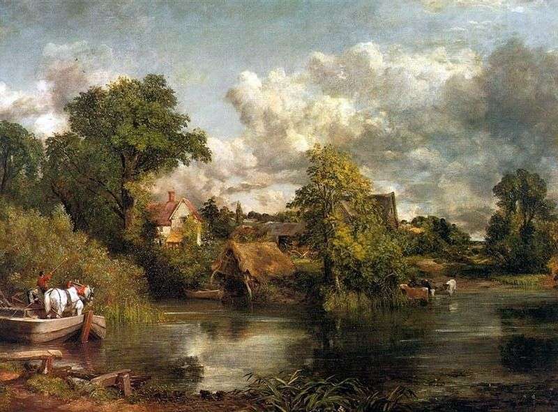 White Horse   John Constable