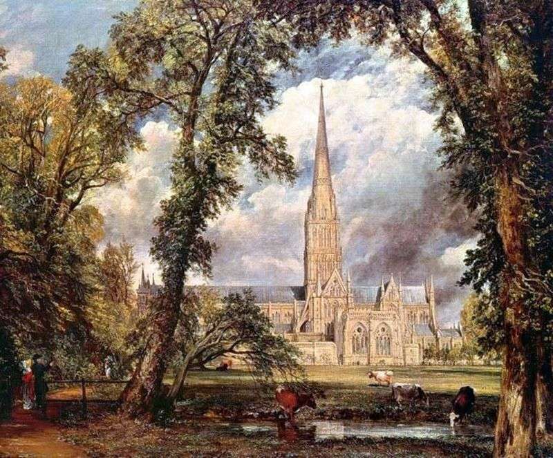 Katedra w Salisbury   John Constable