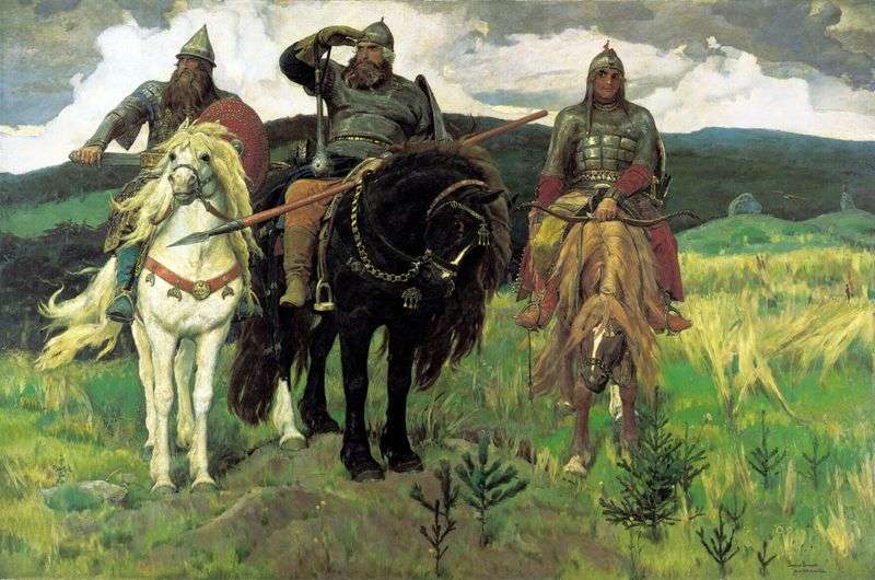 Trzej bohaterowie   Victor Vasnetsov