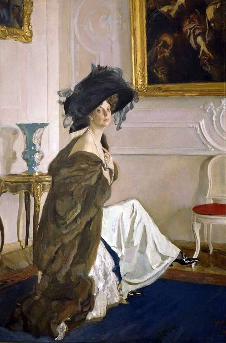 Portret księżnej O. K. Orlova   Valentin Serov