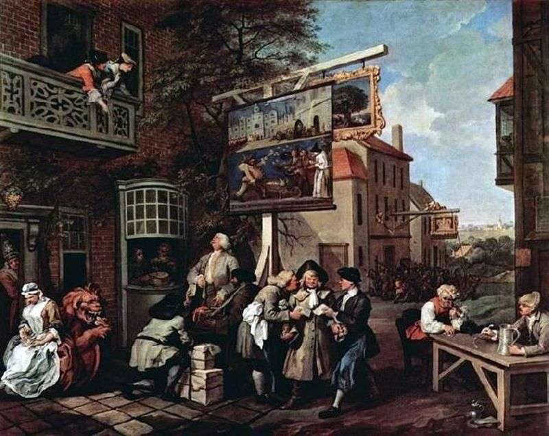 Przekupywanie głosów. Od serii Wybory do Parlamentu   William Hogarth