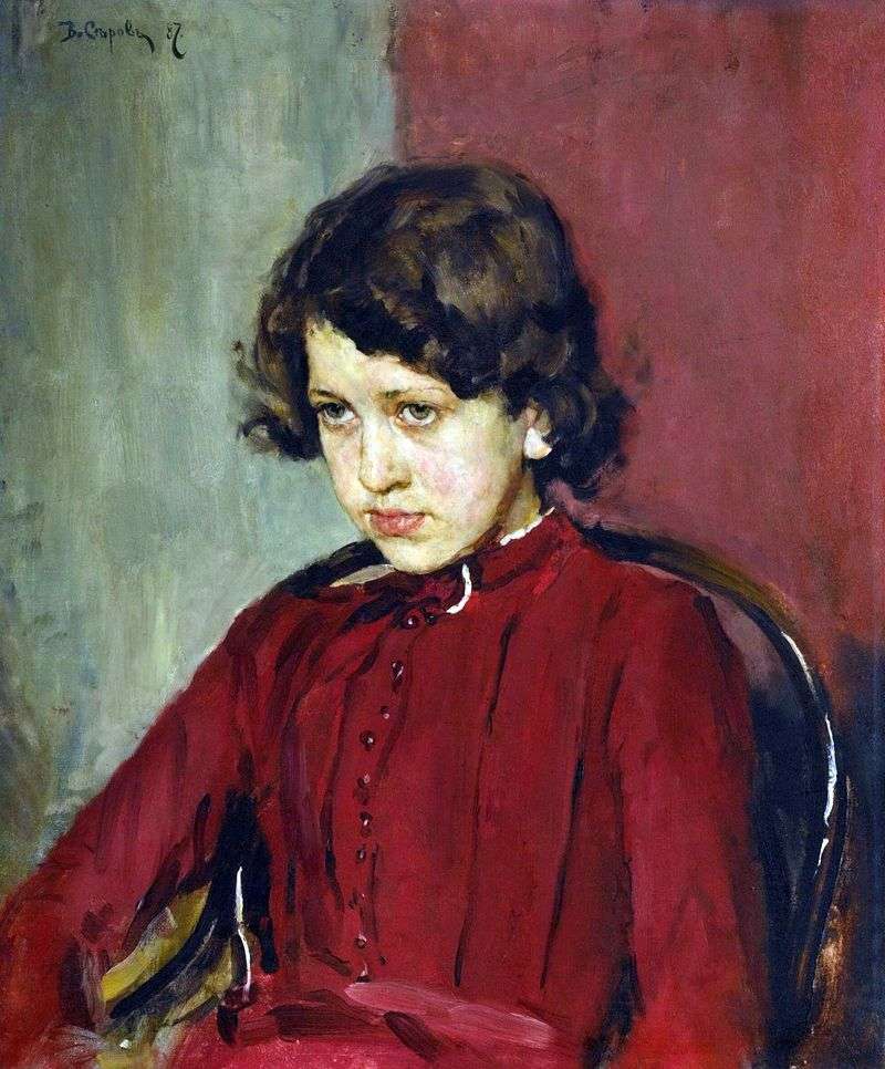 Portret Praskovya Mamontova   Valentin Serov