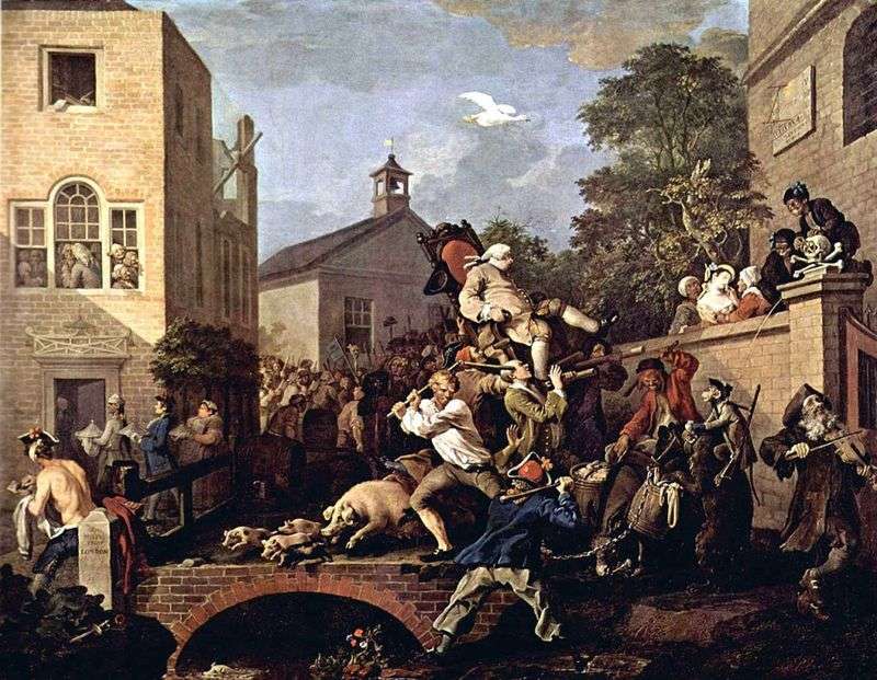 Procesja triumfalna   William Hogarth