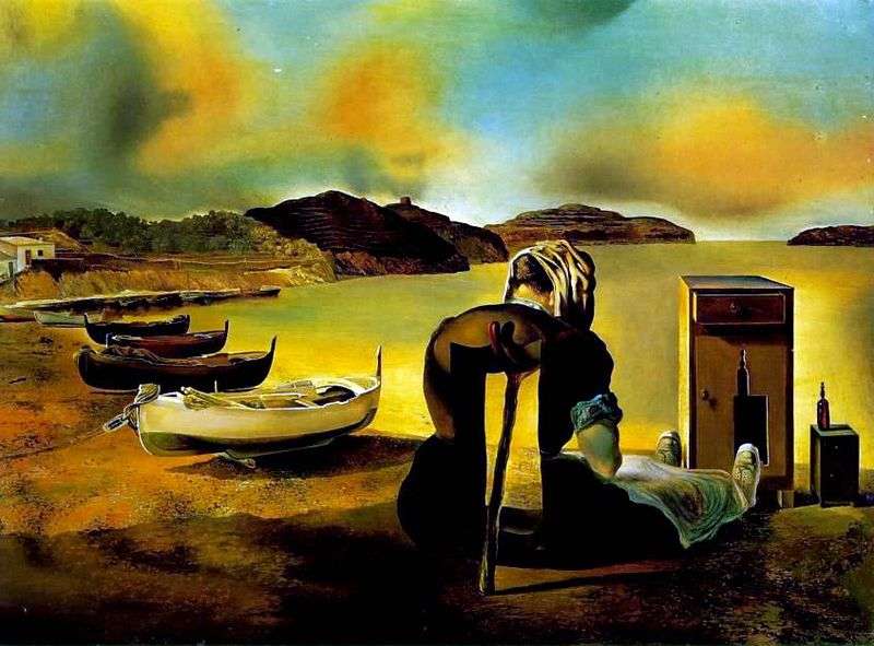 Odsadzanie, odżywianie meble jedzenie   Salvador Dali