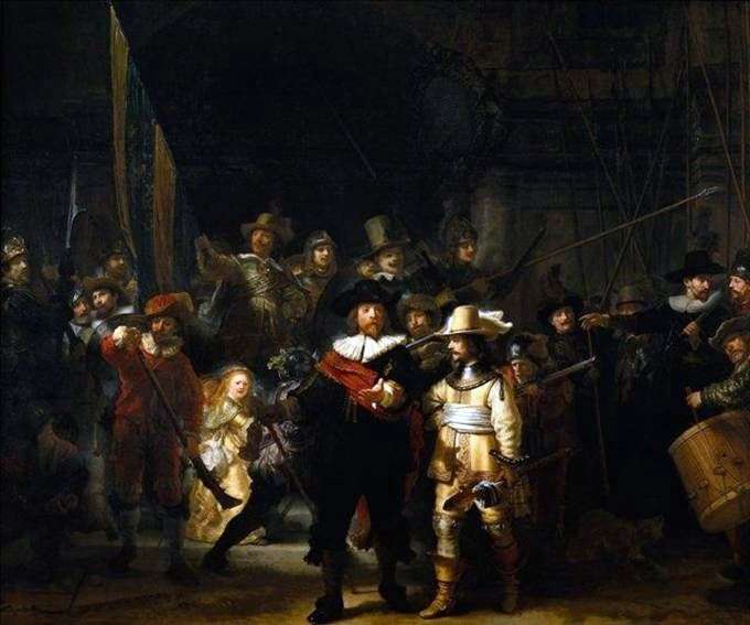 Przemówienie firmy karabinowej   Rembrandt Harmens Van Rhine