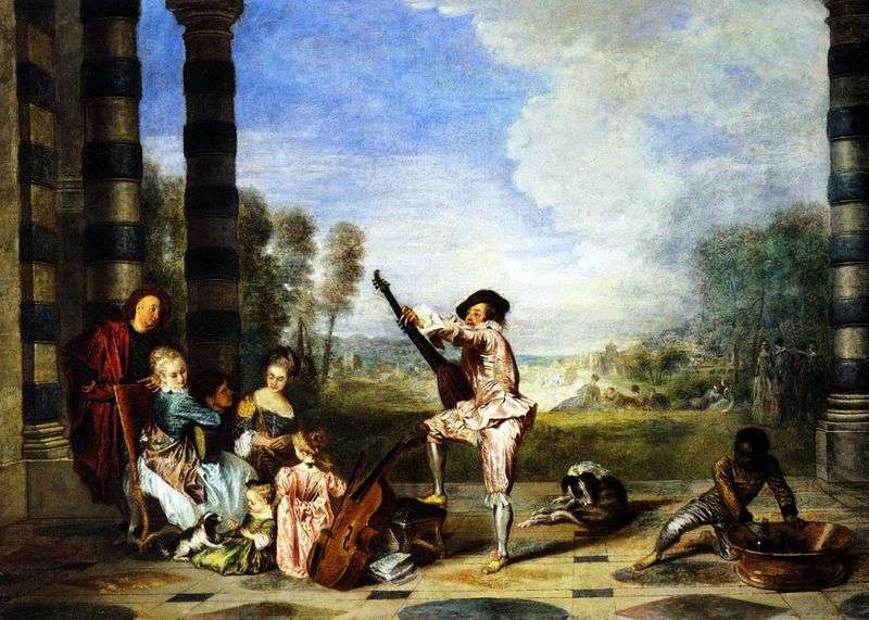 Radość życia   Jean Antoine Watteau