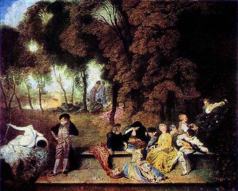 The Joys of Love   Jean Antoine Watteau