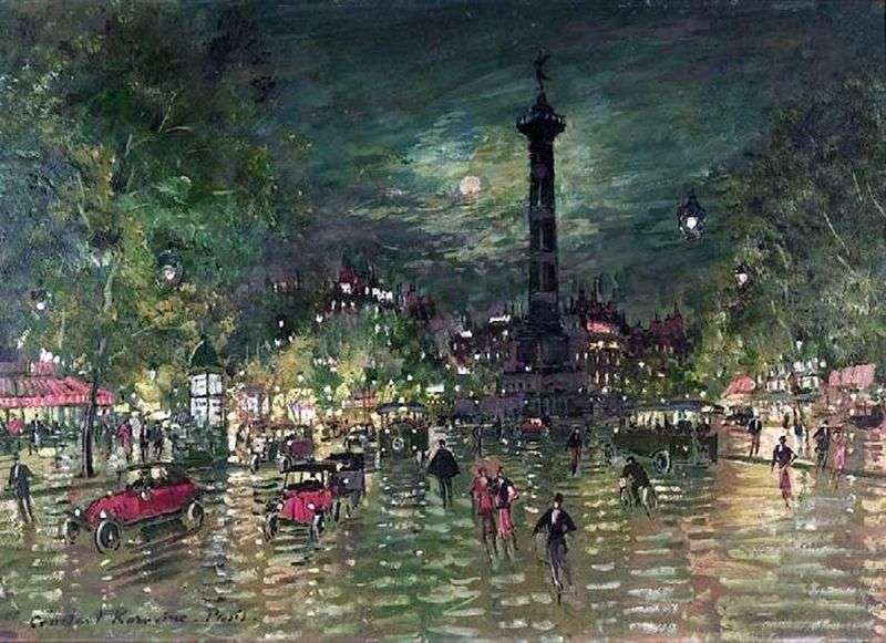 Bastille   Konstantin Korovin