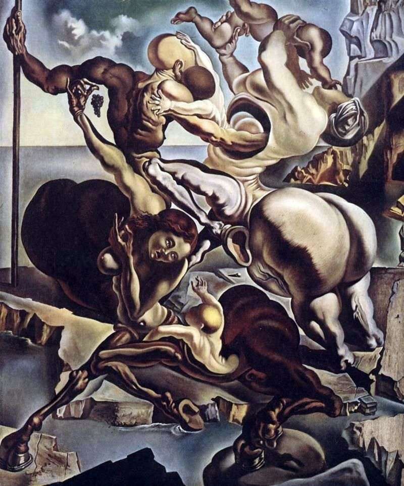 Rodzina centaurów torbaczy   Salvador Dali