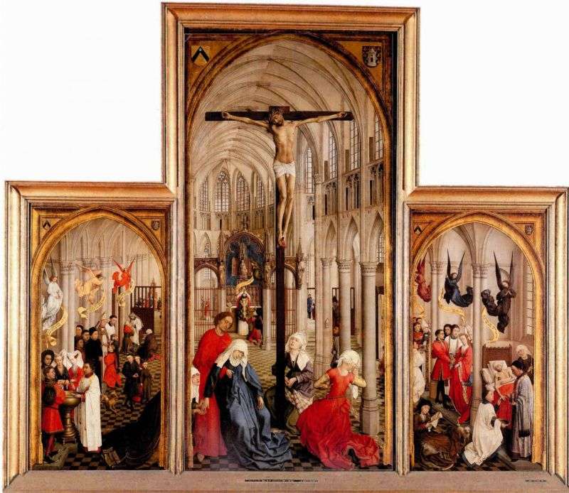 Tryptyk Siedem sakramentów   Rogier van der Weyden