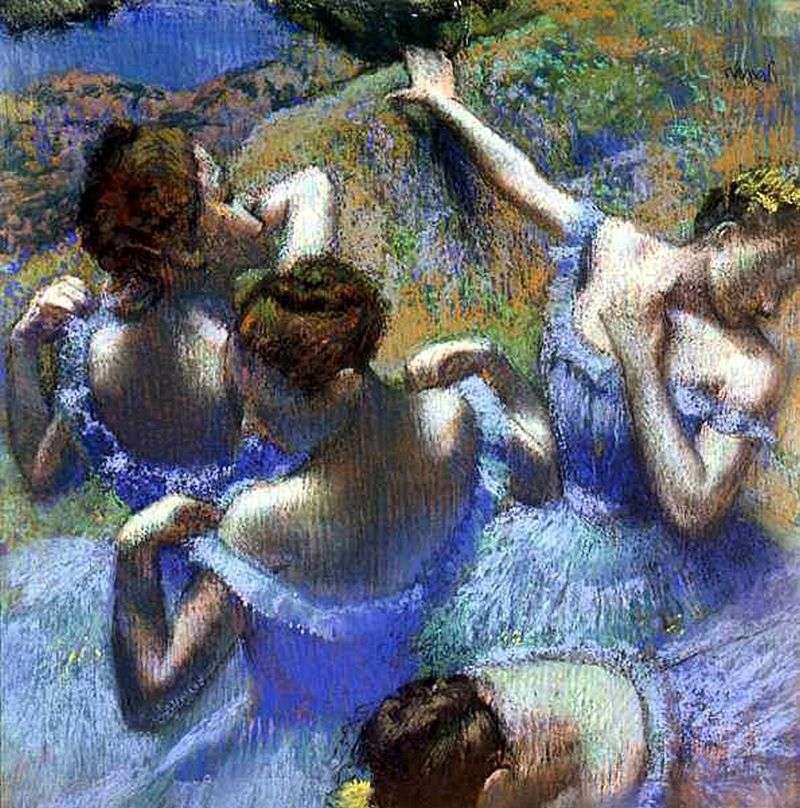 Blue Dancers   Edgar Degas