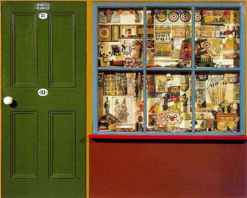 Sklep z zabawkami   Peter Blake