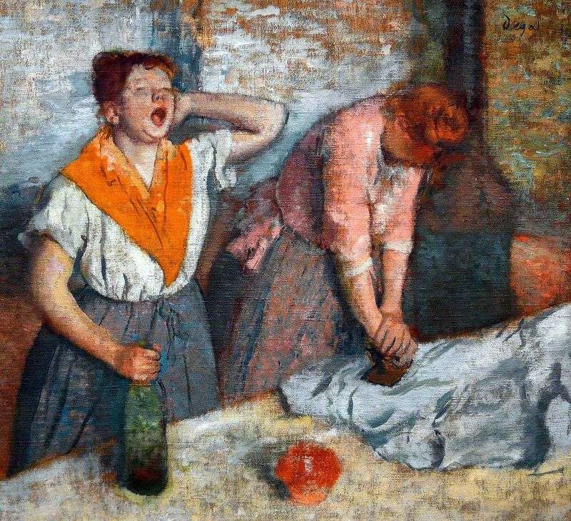 Dwóch prasowiczów   Edgar Degas