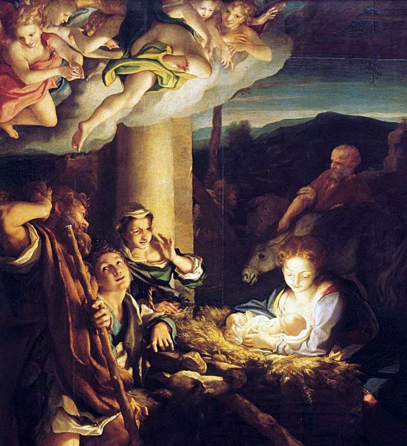 Boże Narodzenie (noc)   Correggio (Antonio Allegri)