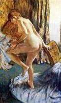 Po kąpieli   Edgar Degas