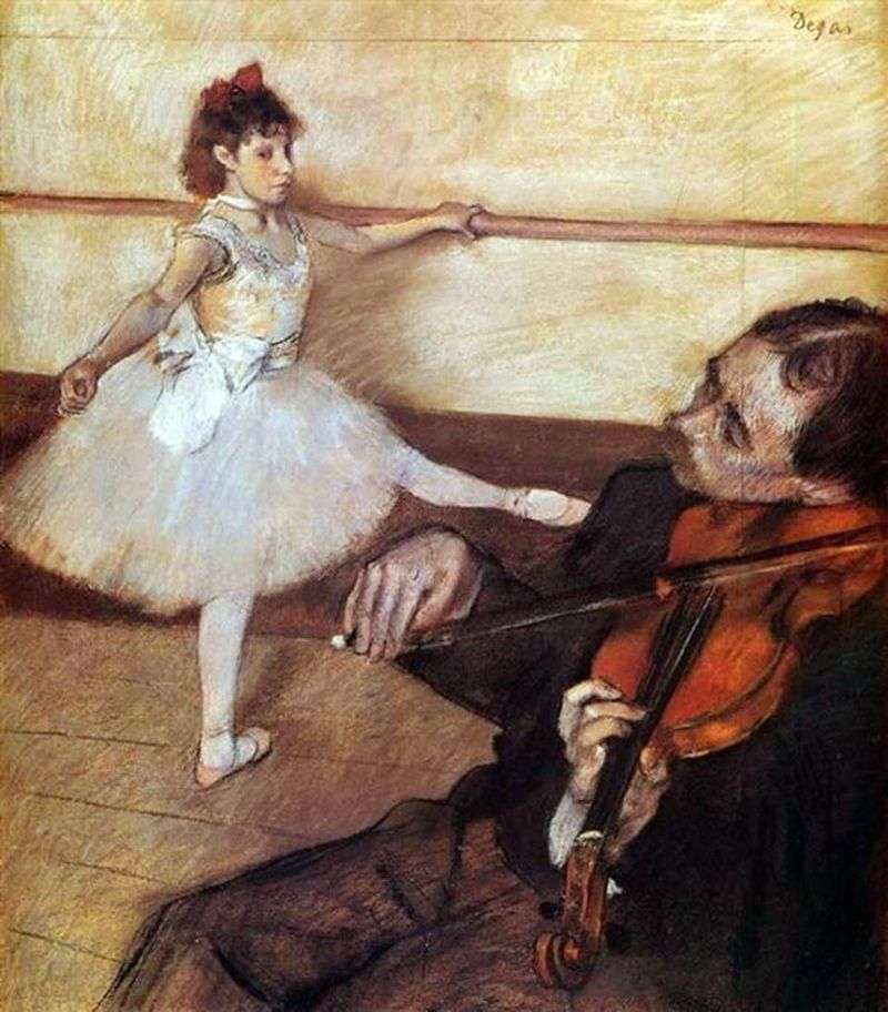 Lekcja tańca   Edgar Degas