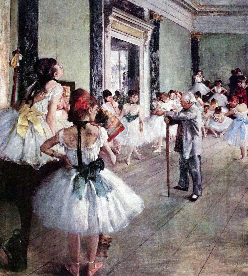 Dance Class (lekcja tańca)   Edgar Degas