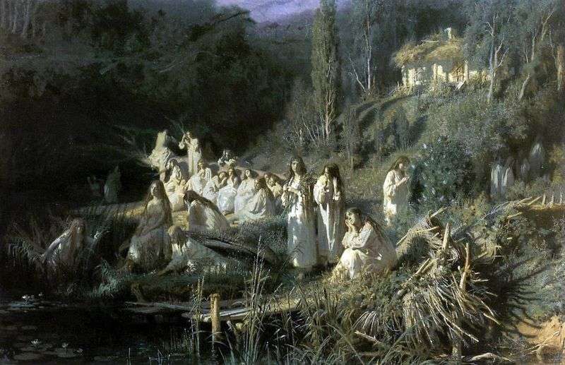 May Night (Mermaids)   Ivan Kramskoy