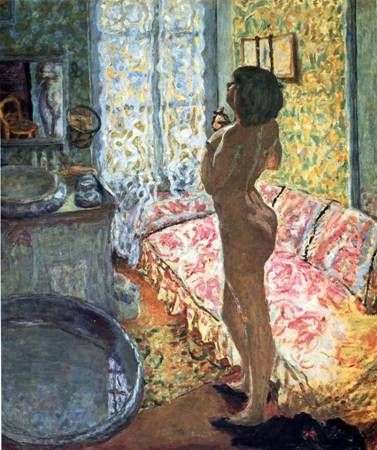 Model w Contrapost   Pierre Bonnard