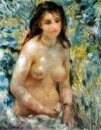 Akt w słońcu   Pierre Auguste Renoir