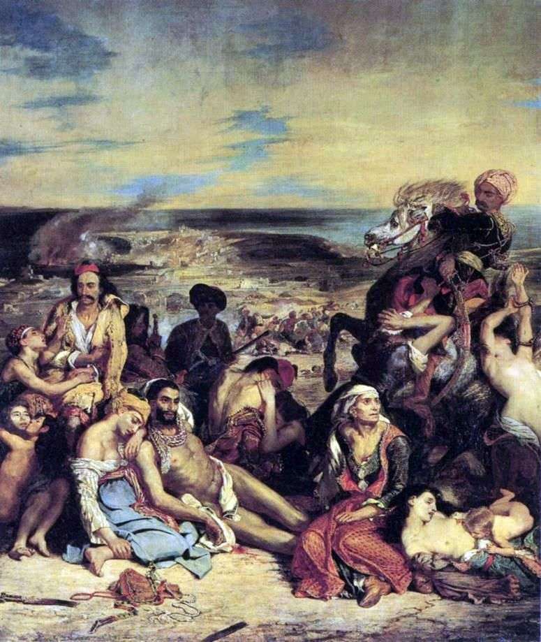 Chios Massacre   Eugene Delacroix