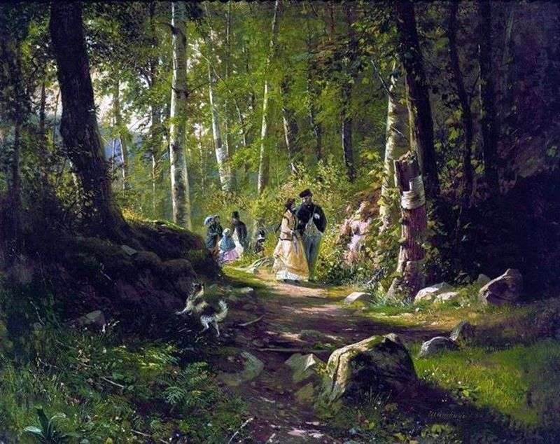 Spacer po lesie   Iwan Szyszkin