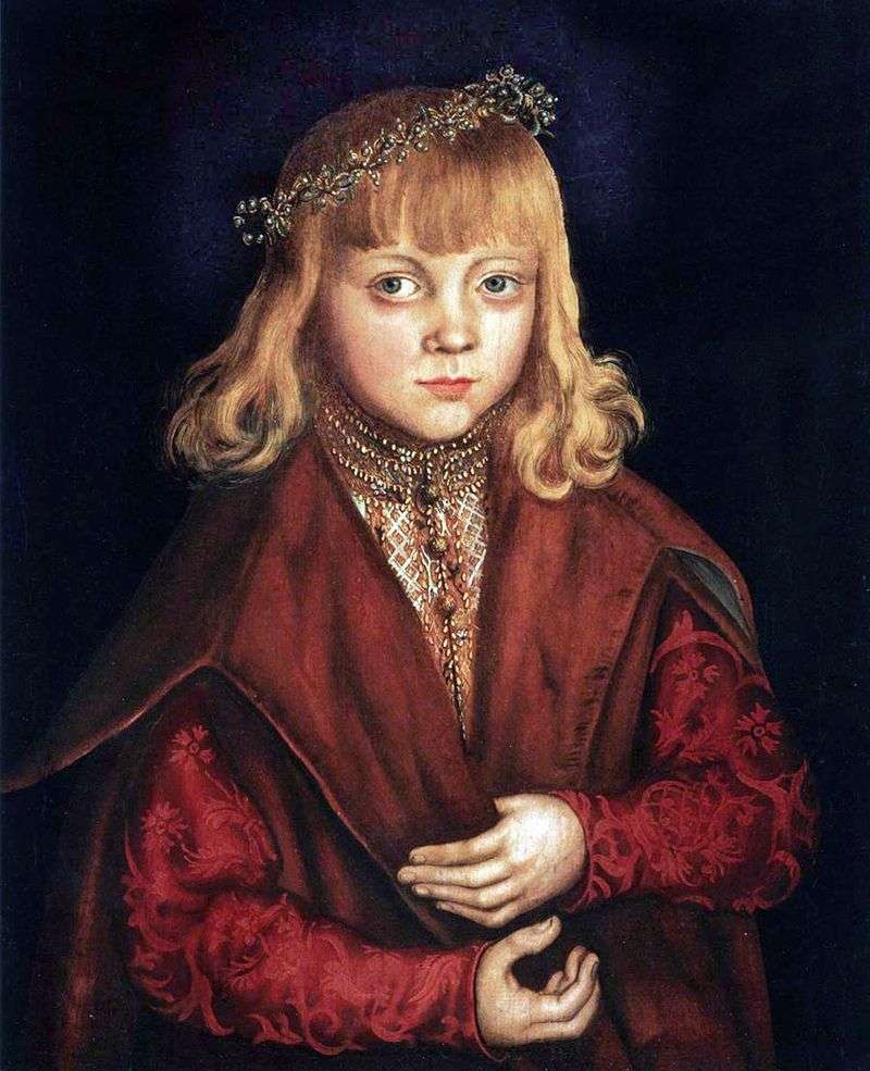 Portrety księcia i księżniczki   Lukas Cranach