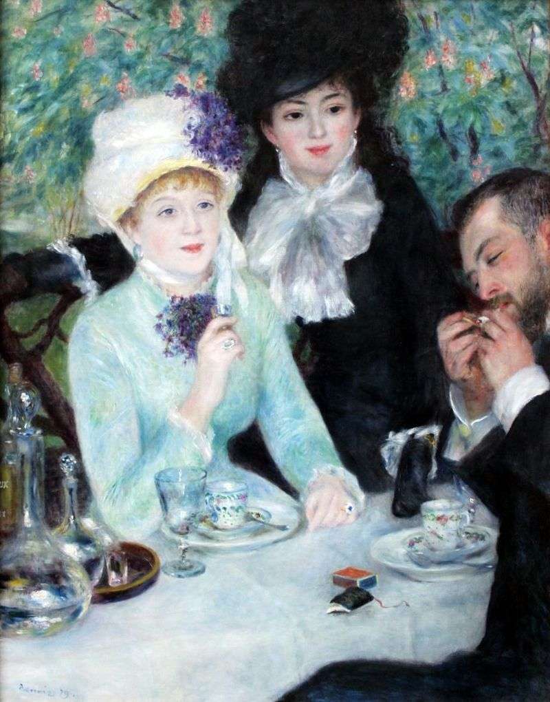 Po śniadaniu   Pierre Auguste Renoir
