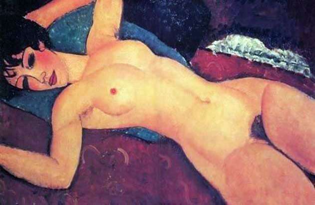 Reclining Nude   Amedeo Modigliani