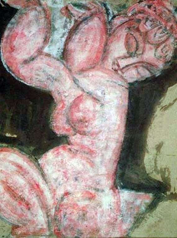 Nude Caryatid   Amedeo Modigliani