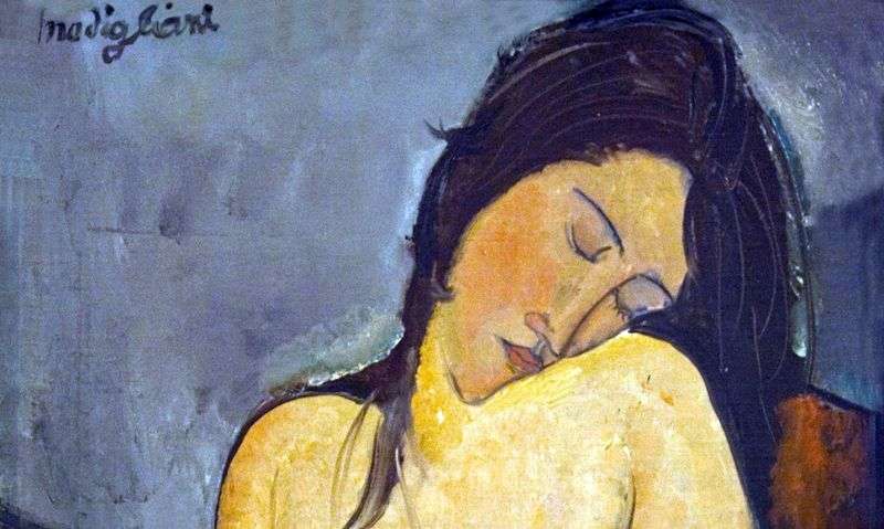 Seated Nude   Amedeo Modigliani