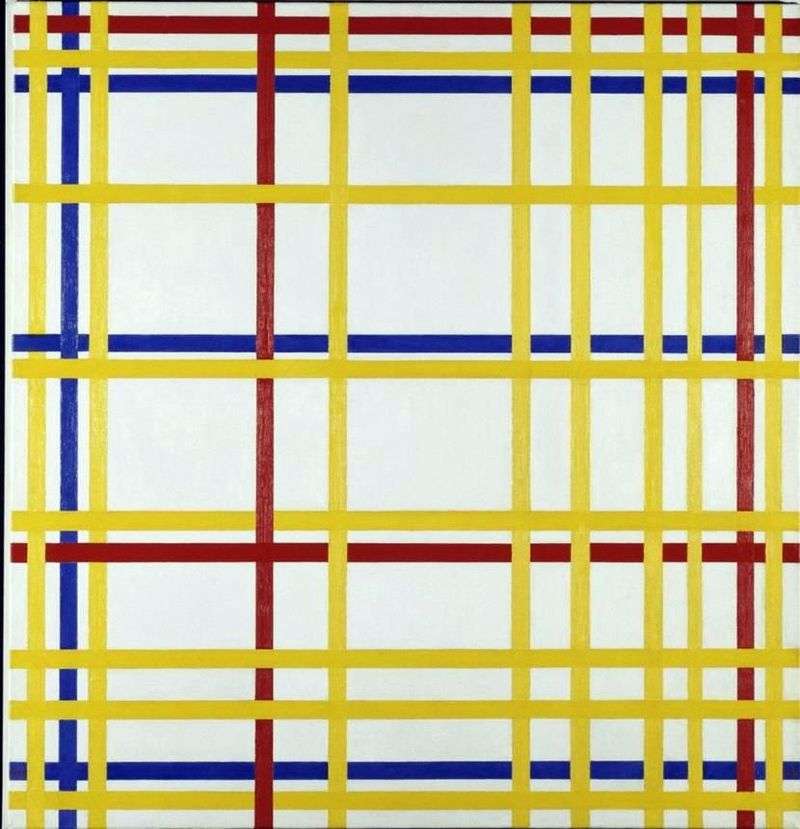 Nowy Jork   Peter Cornelis Mondrian