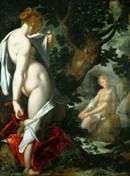 Salmakida i Hermaphrodite   Bartholomeus Spranger