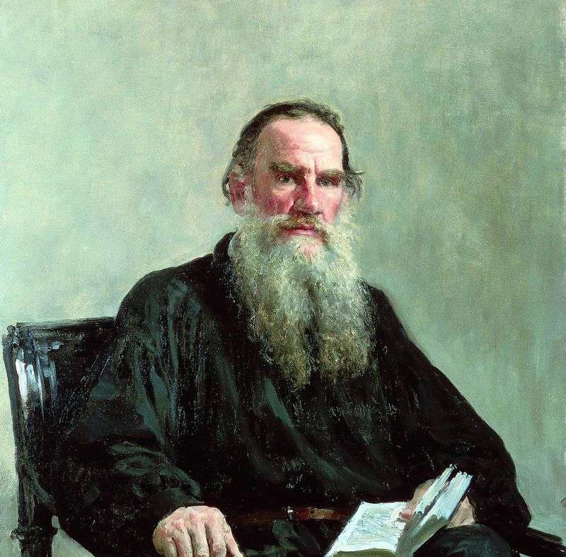 Portret L. N. Tołstoja   Ilya Repin