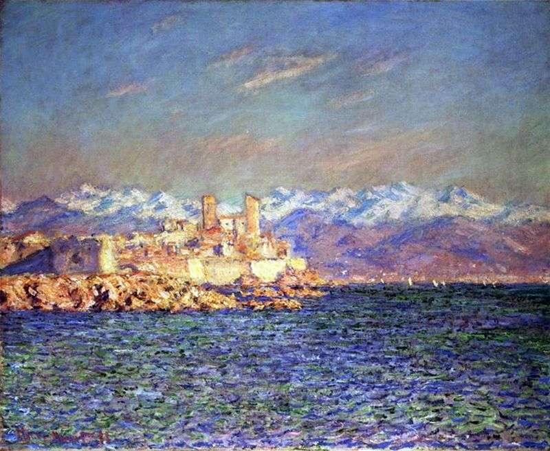 Antyczna Twierdza Antibes   Claude Monet