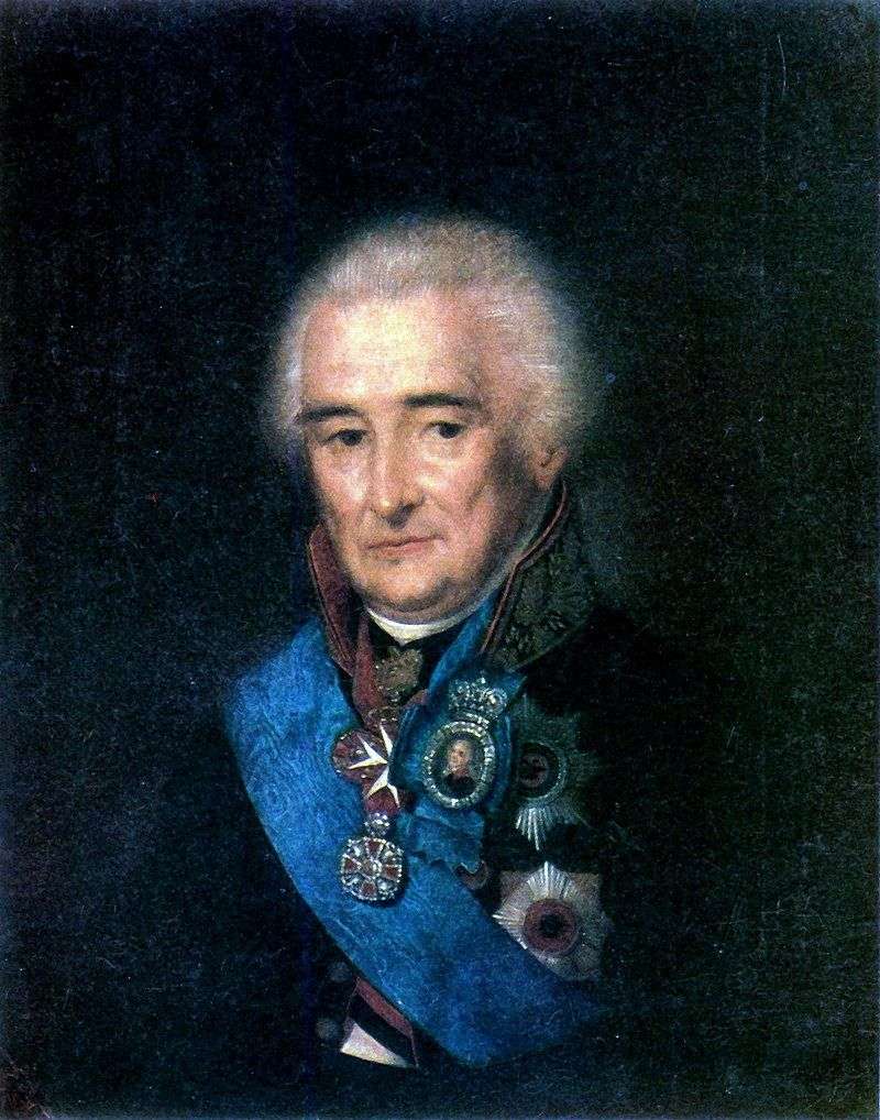 Portret P. V. Lopukhin   Stepan Schukin
