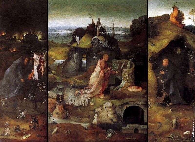 Święci pustelnicy. Tryptyk   Hieronymus Bosch