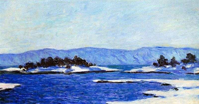 Edge fjorda, Christiania   Claude Monet