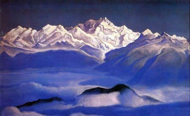 Himalaje (Góry Błękitne)   Nicholas Roerich