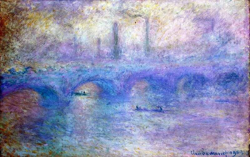 Waterloo Bridge   Claude Monet