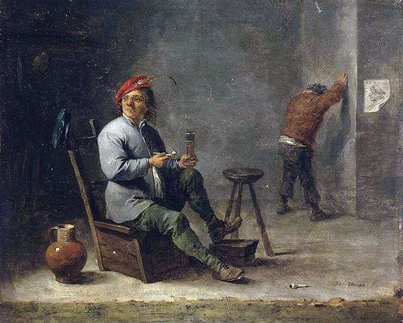 Palacze   David Teniers