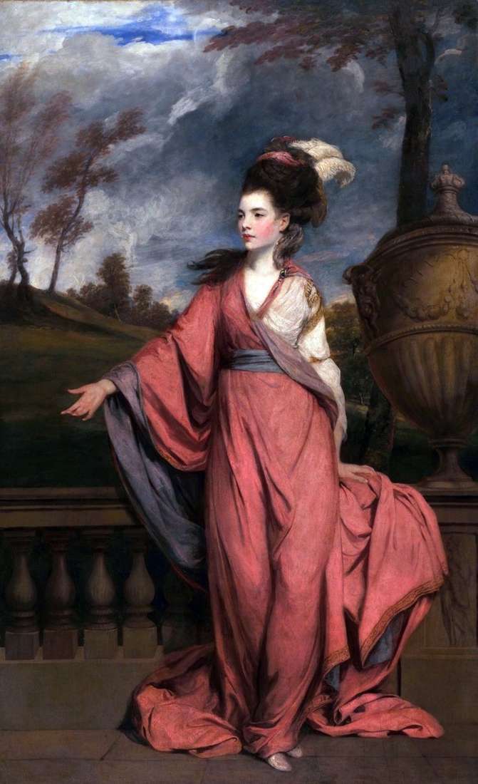 Portret Jane, hrabina Harrington   Reynolds Joshua