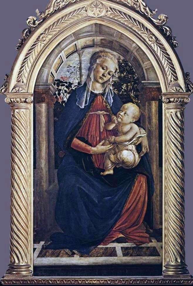 Madonna w Rose Garden   Sandro Botticelli